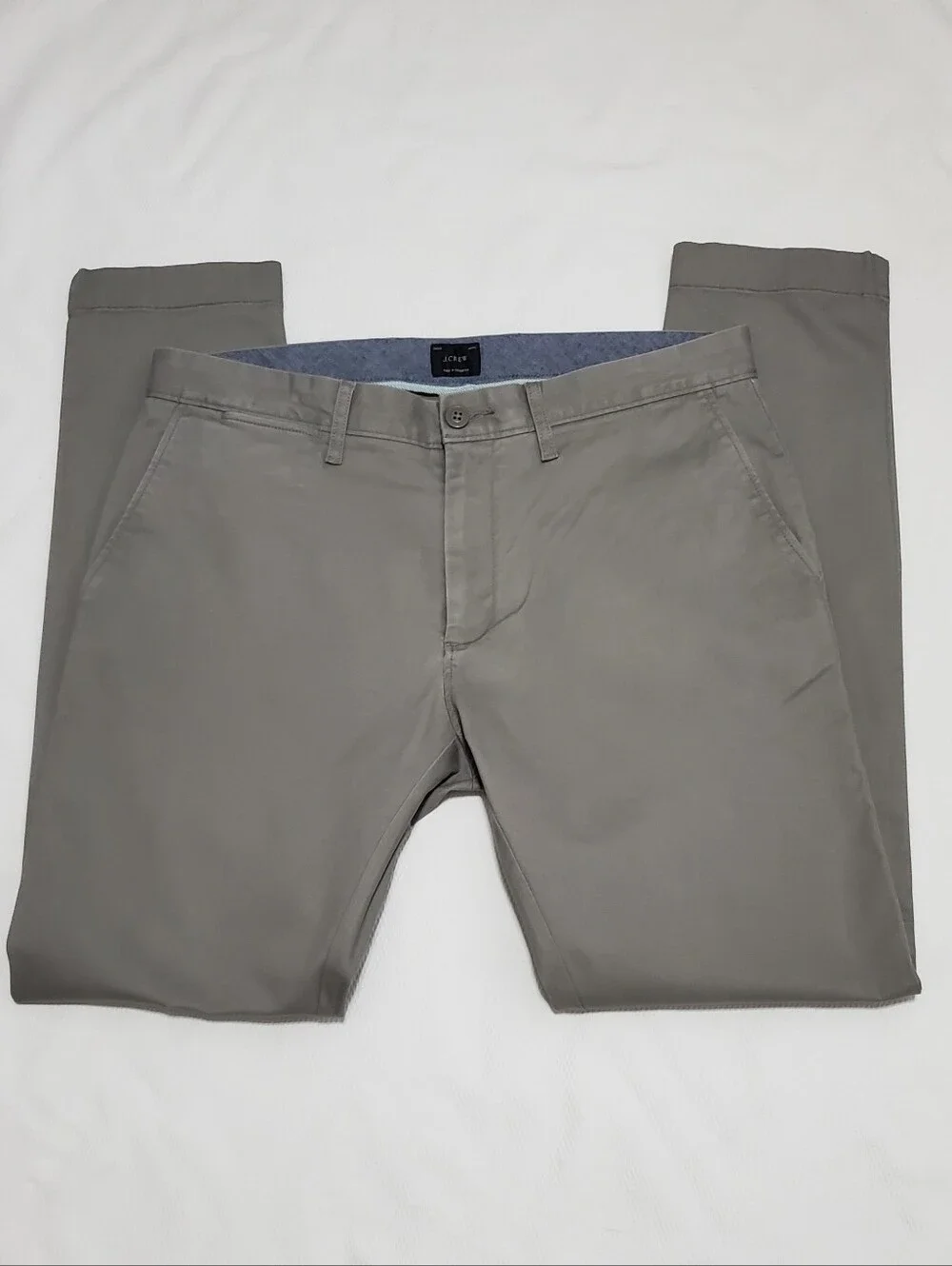 J. Crew 250 Skinny Chinos Taupe Mens 32 Waist